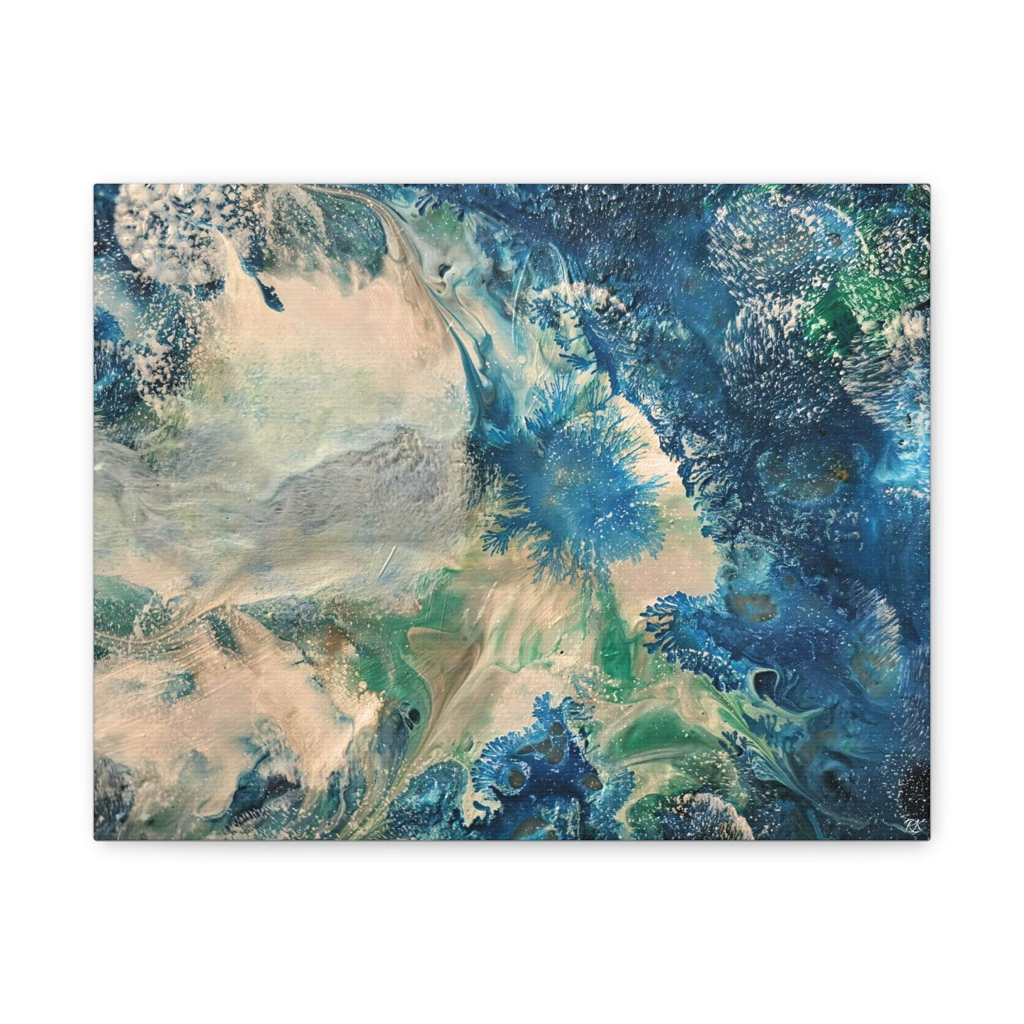 Canvas Print - Show Me Ocean Blue by Its A Art Vibe