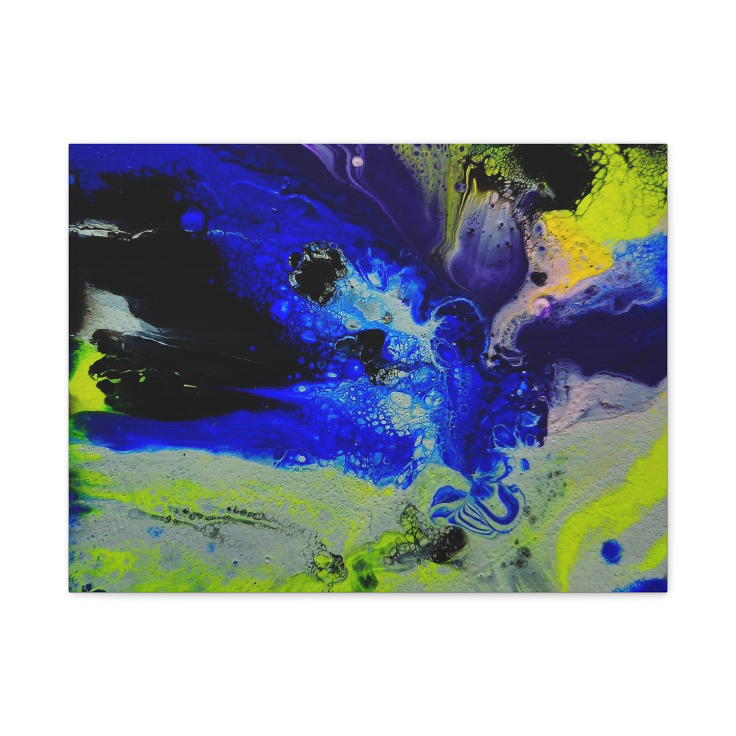 Canvas Gallery Wraps Original The Flow of Color by Its A Art Vibe 3 of 3