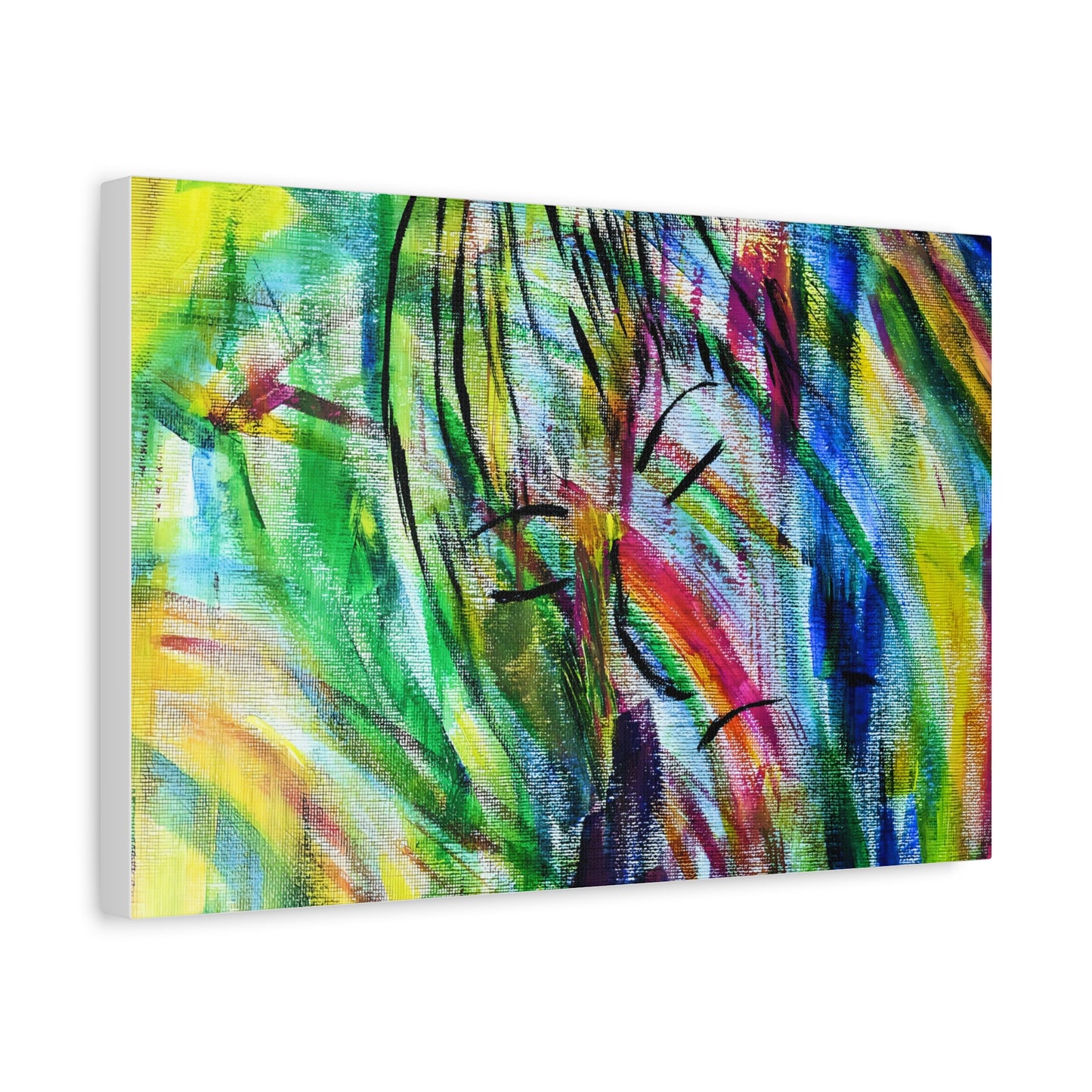 Canvas Gallery Wraps Original Painting printed to canvas by Its A Art Vibe 1.25' Stretched