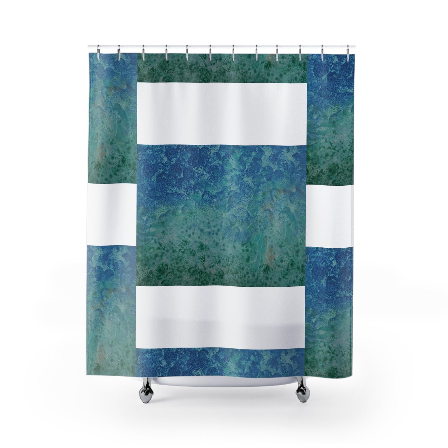 Shower Curtains by Its A Art Vibe Ocean Blue