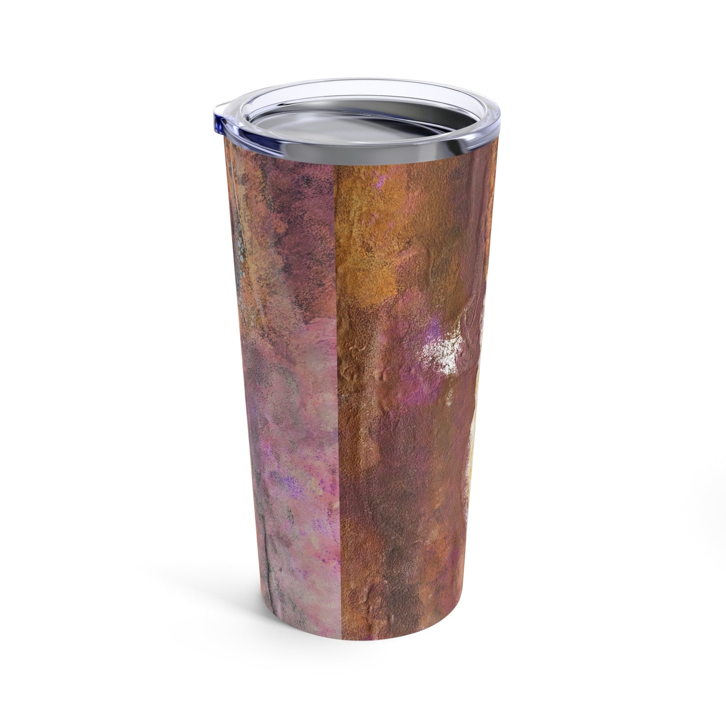 Stainless Steel Tumbler 20oz Double-Wall Insulated - Designed by Its A Art Vibe Rustic