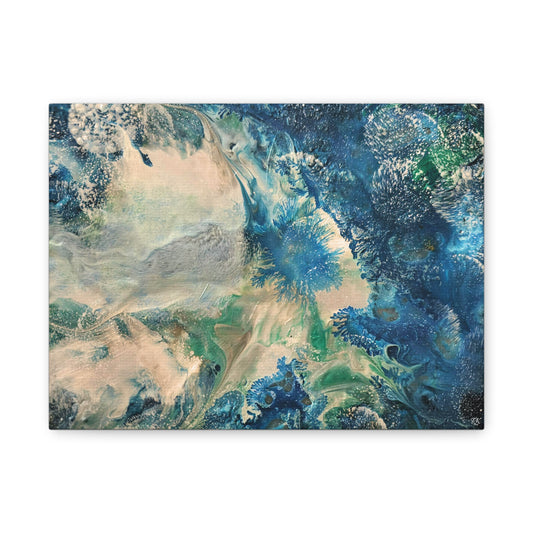 Canvas Print - Show Me Ocean Blue by Its A Art Vibe