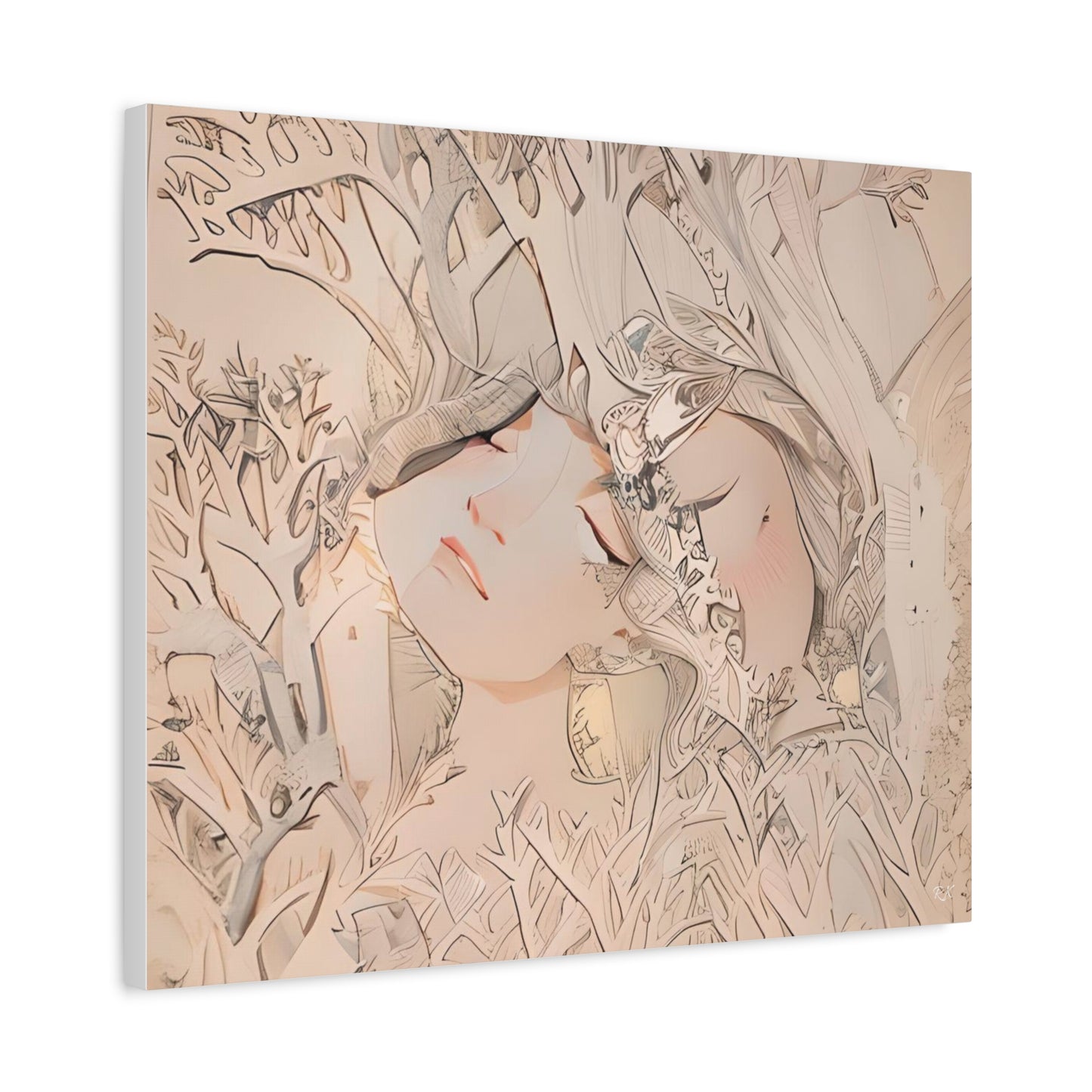 Canvas Gallery Wraps Wall Art A Part of The Earth by Its A Art Vibe