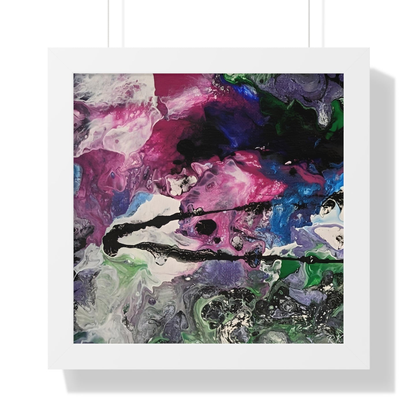 Framed Vertical Poster The Deepest Thought by Its A Art Vibe