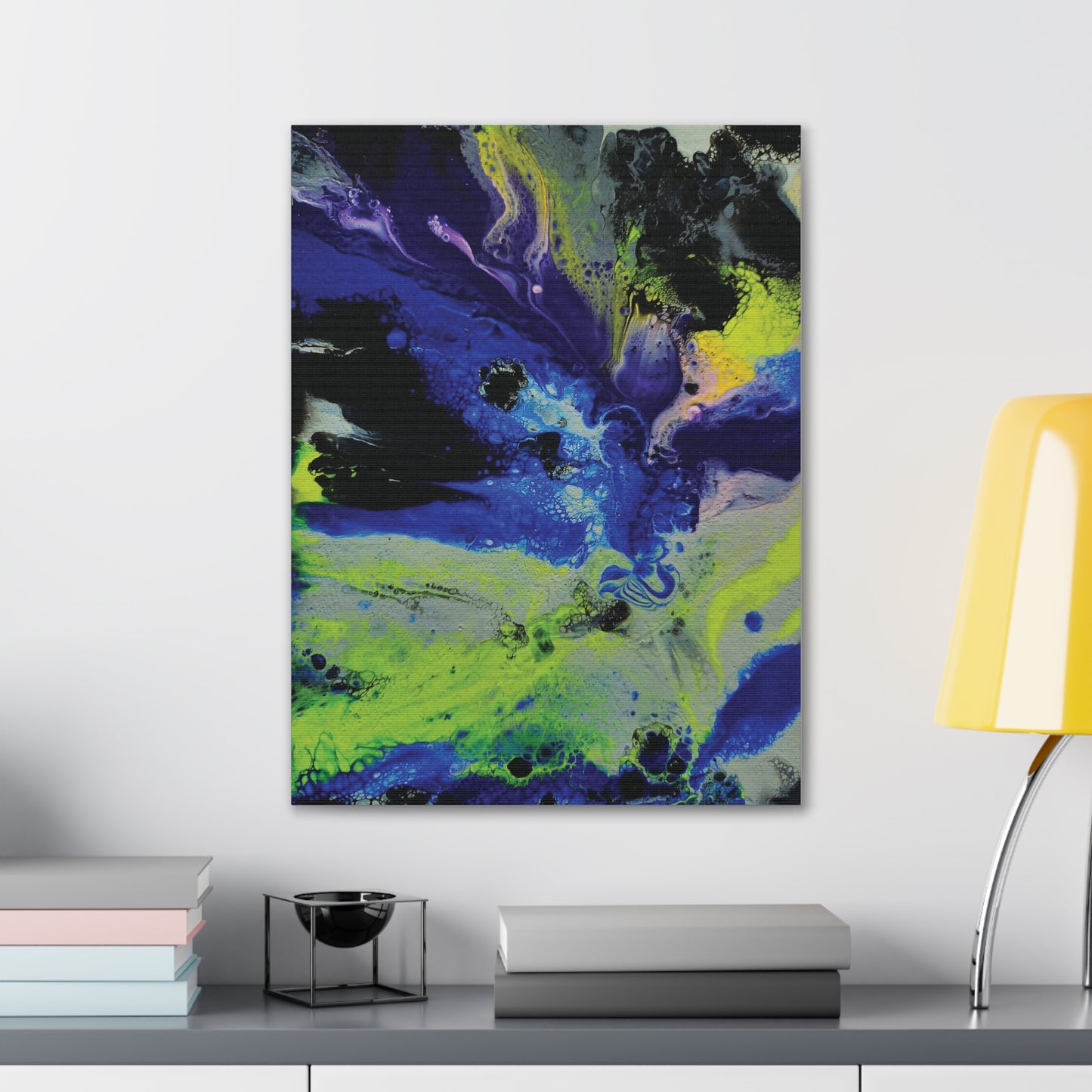 Canvas Gallery Wraps Original The Flow of Color by Its A Art Vibe 3 of 3