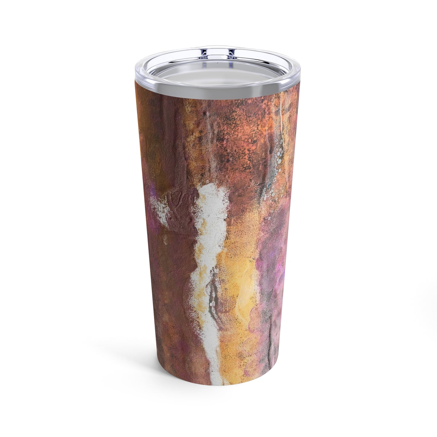 Stainless Steel Tumbler 20oz Double-Wall Insulated - Designed by Its A Art Vibe Rustic