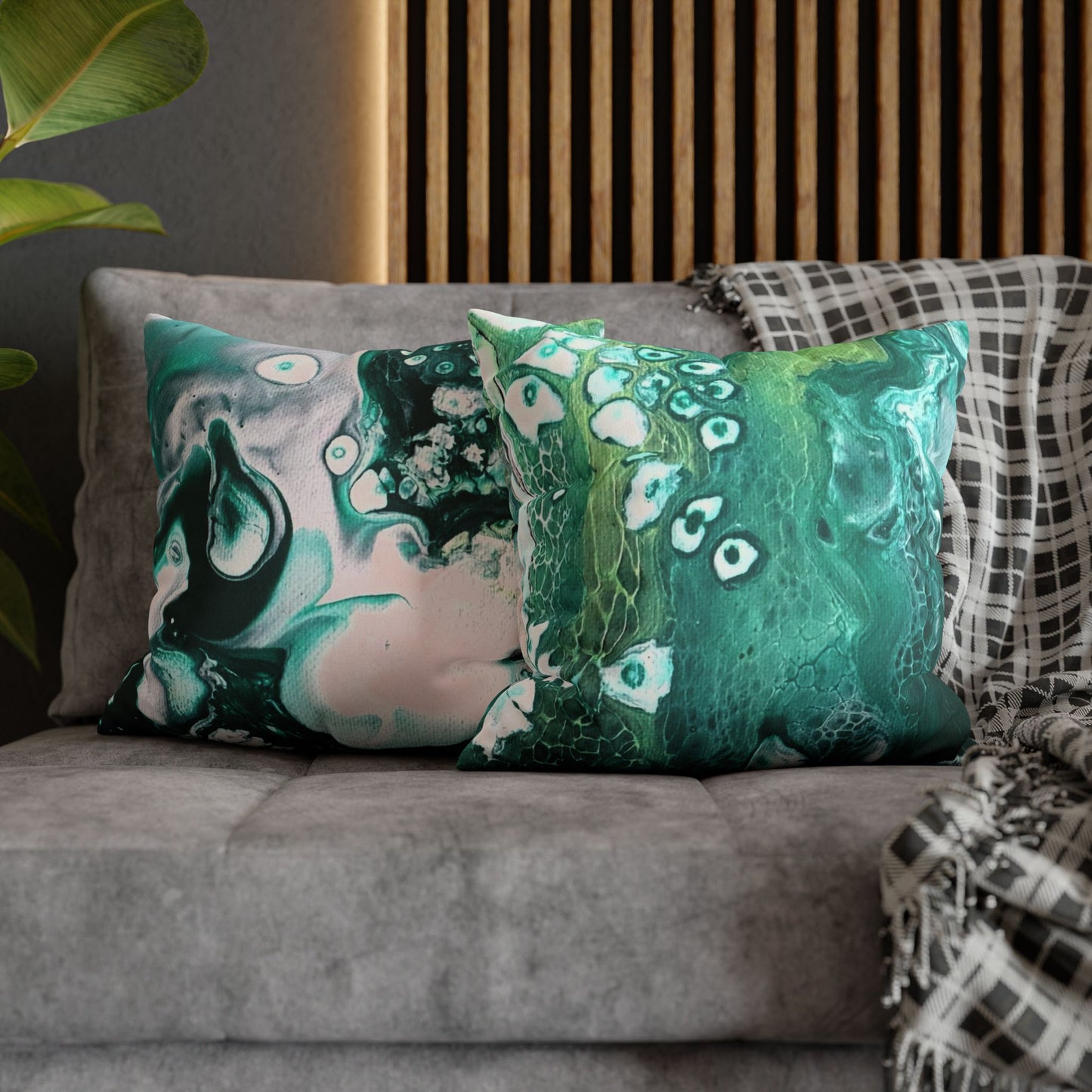 Faux Suede Pillow Designed by Its A Art Vibe #21