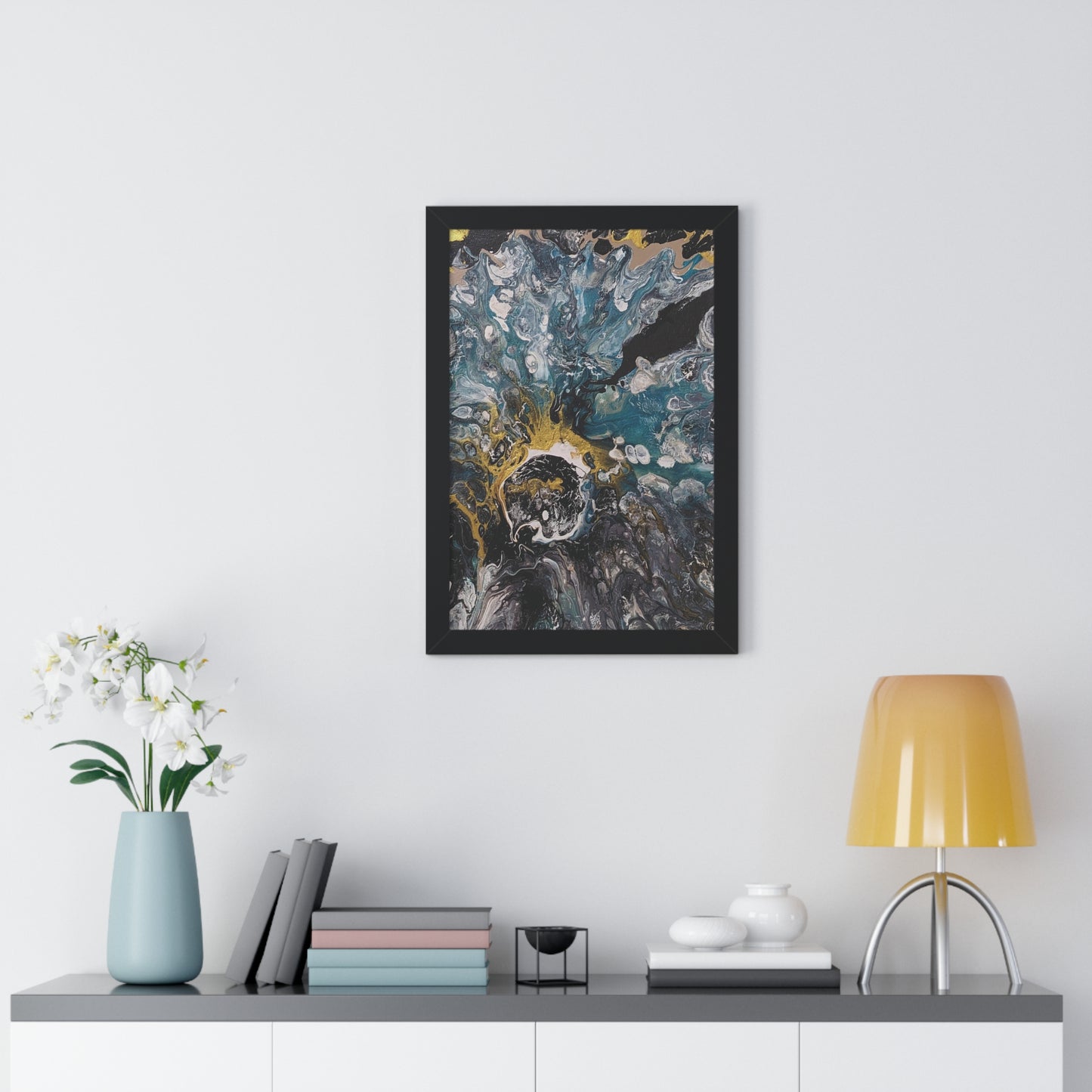 Framed Vertical Poster A Phoenix Rise by Its A Art Vibe