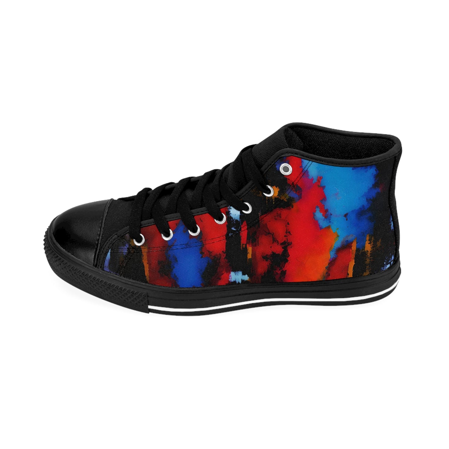 Men's Classic Sneakers Red Kicks by It A Art Vibe