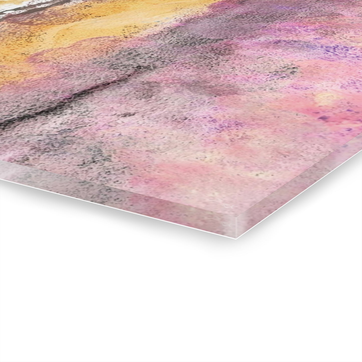 Acrylic Prints Rustic Mix French Cleat Hanging - Abstract Rustic Art for Home or Office Decor