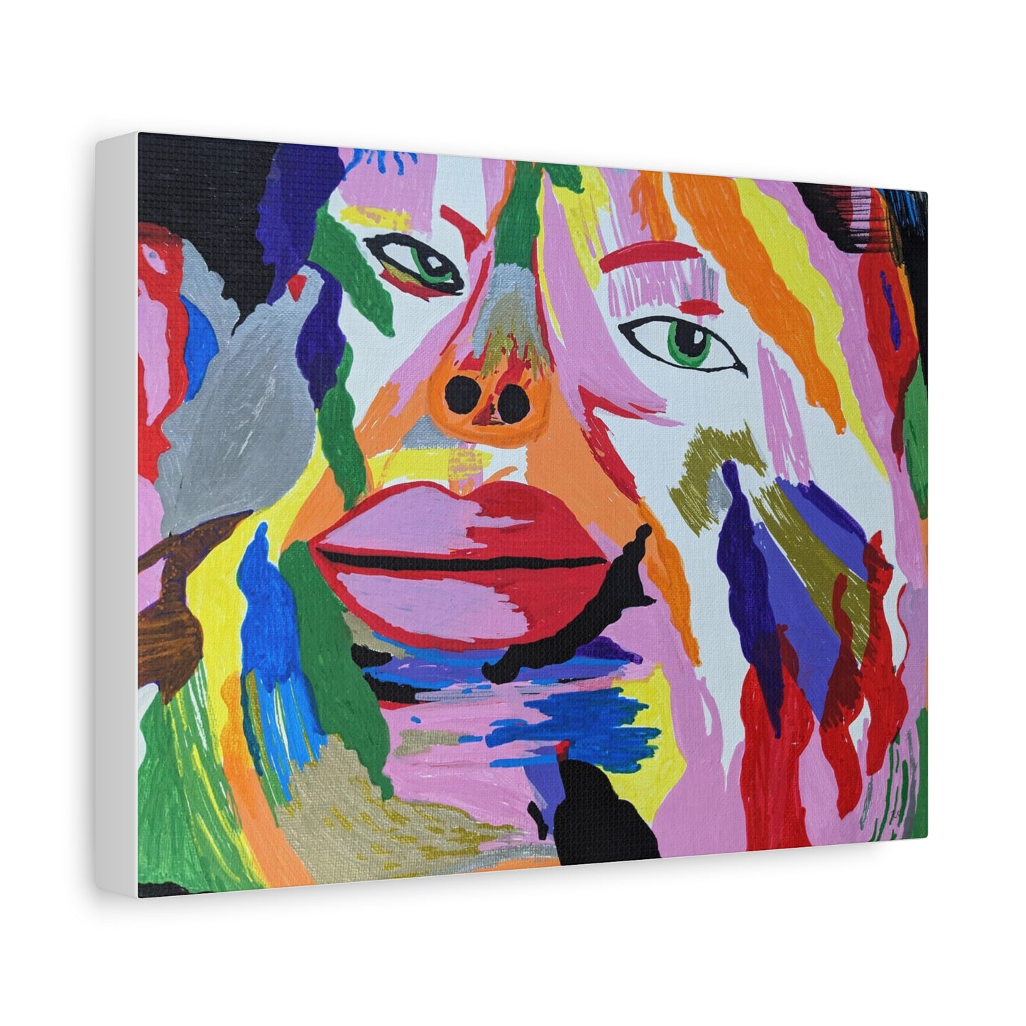 Canvas Gallery Wraps Wall Art Facing Life by Its A Art Vibe