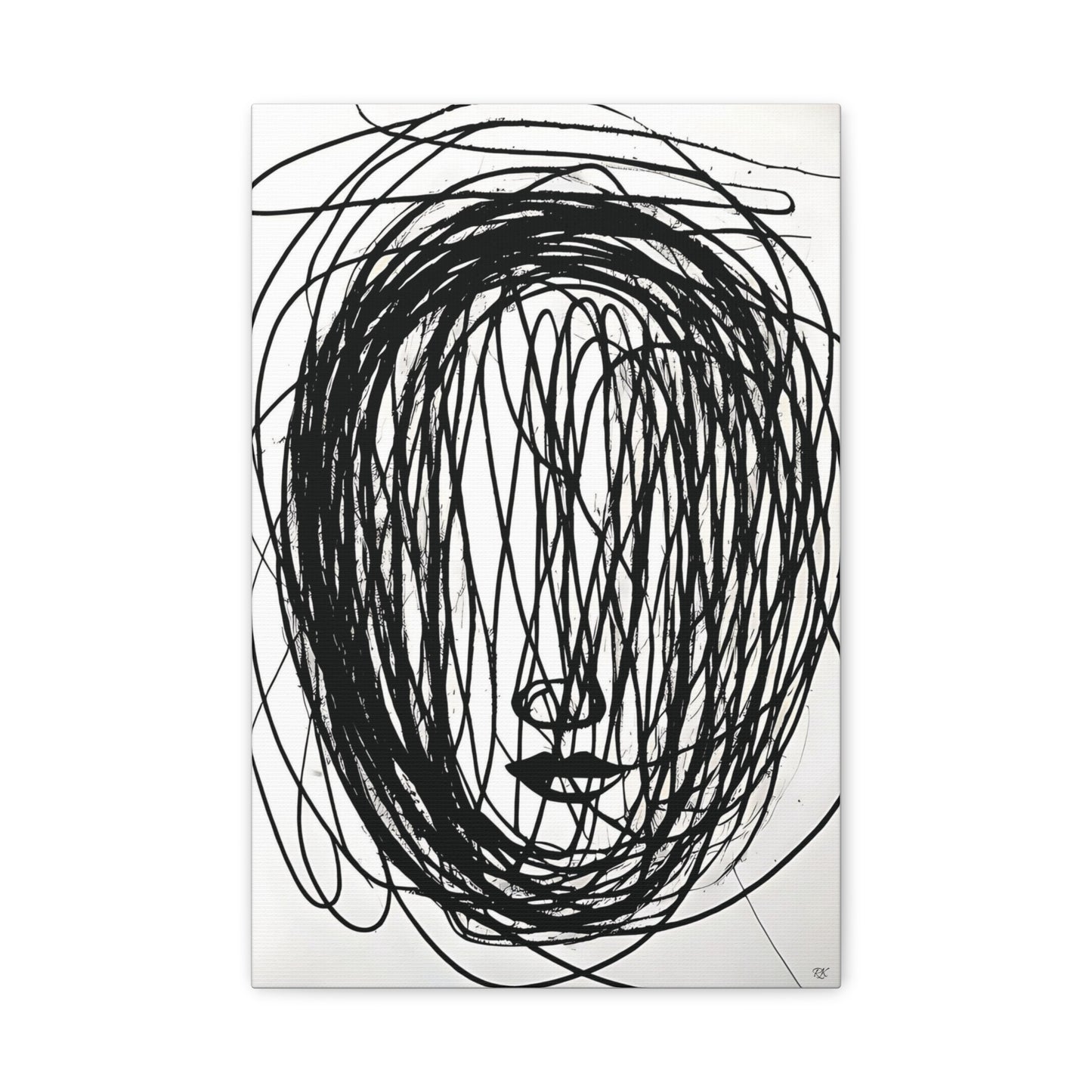 Matte Canvas, Stretched, 1.25" Original Art Printed to canvas by Its A Art Vibe