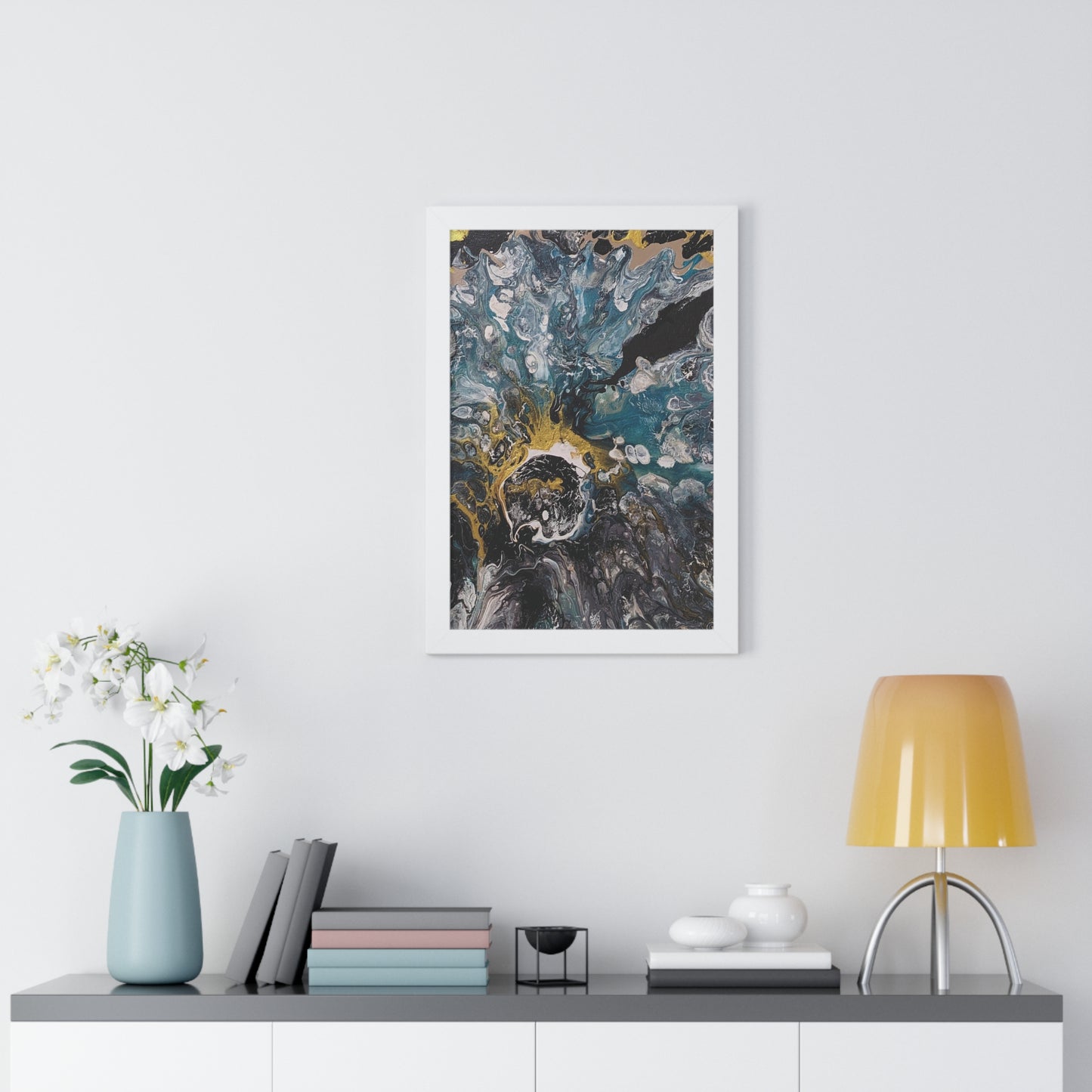 Framed Vertical Poster A Phoenix Rise by Its A Art Vibe