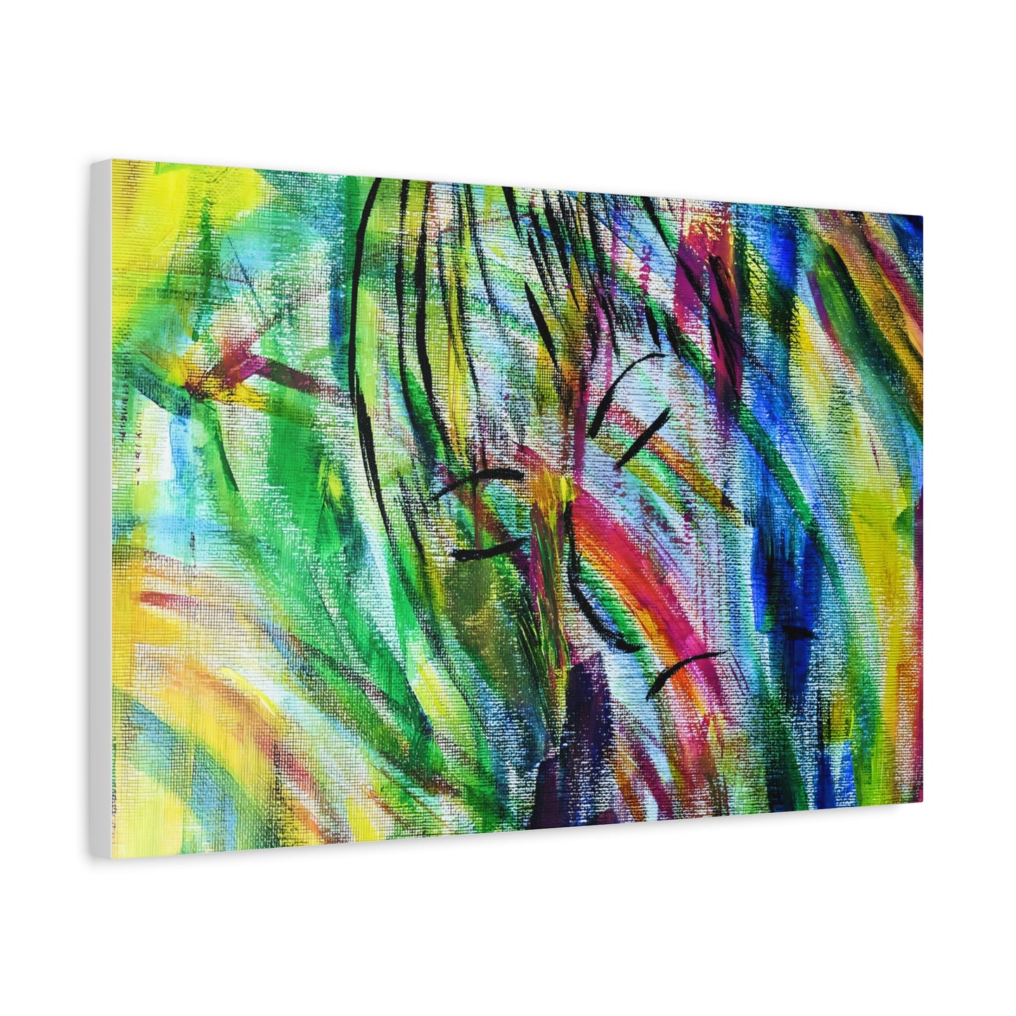 Canvas Gallery Wraps Original Painting printed to canvas by Its A Art Vibe 1.25' Stretched