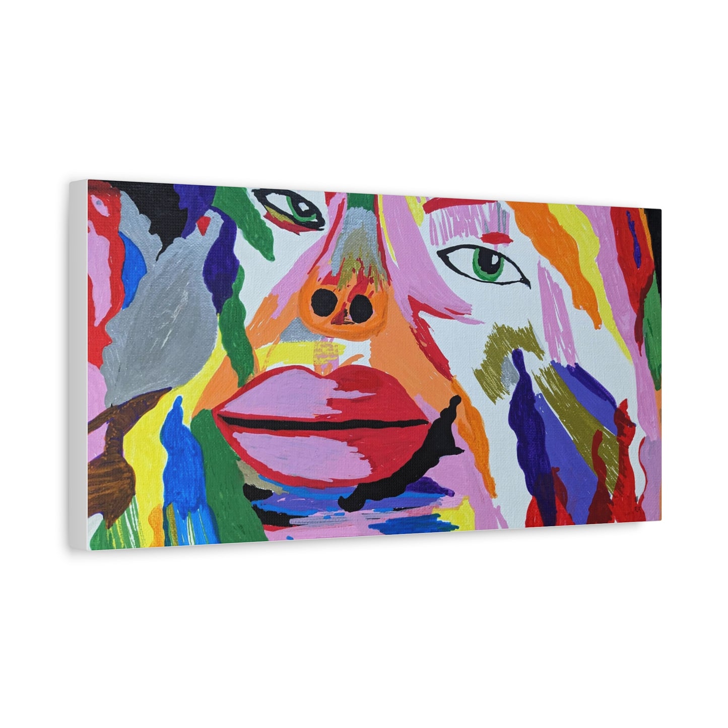 Canvas Gallery Wraps Wall Art Facing Life by Its A Art Vibe