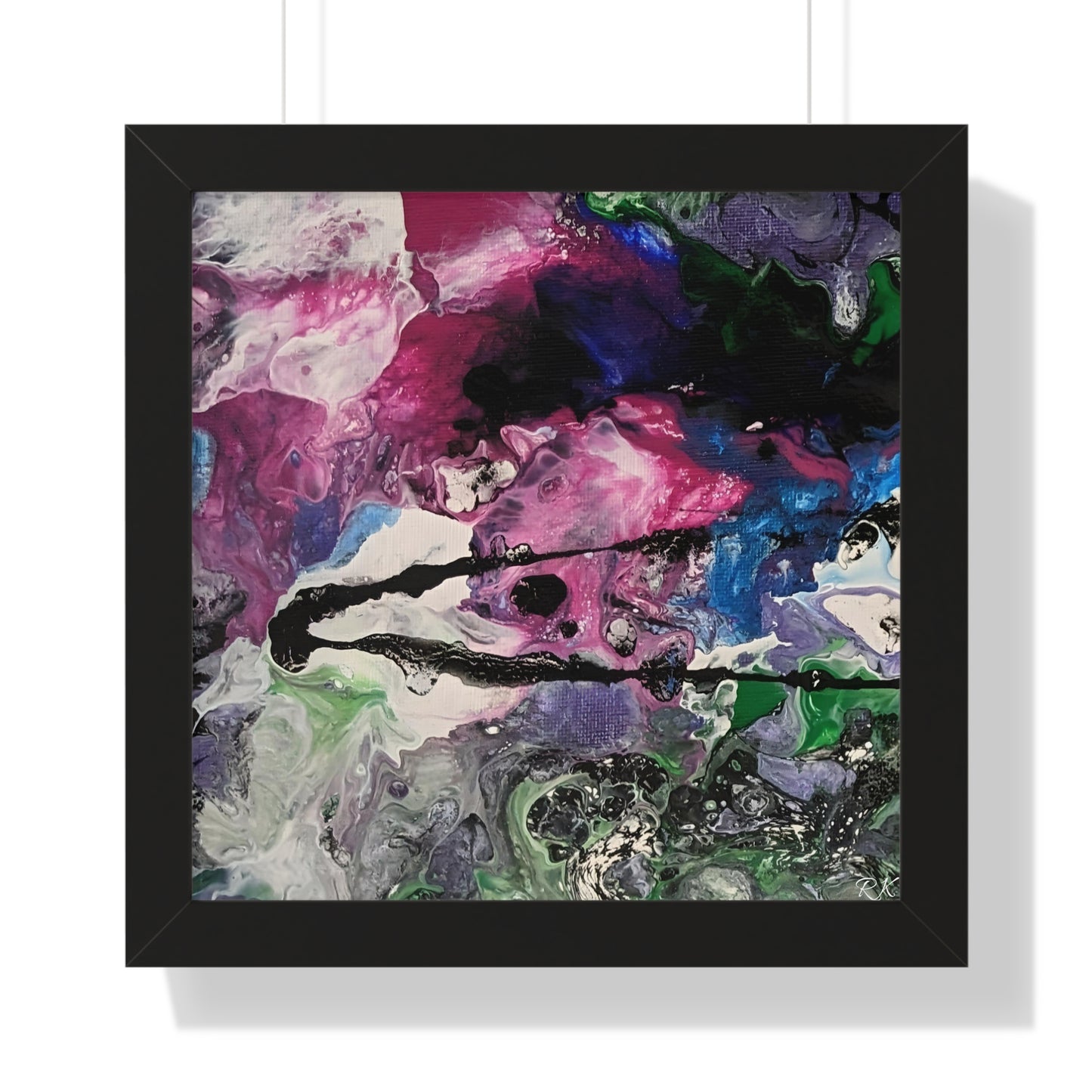 Framed Vertical Poster The Deepest Thought by Its A Art Vibe