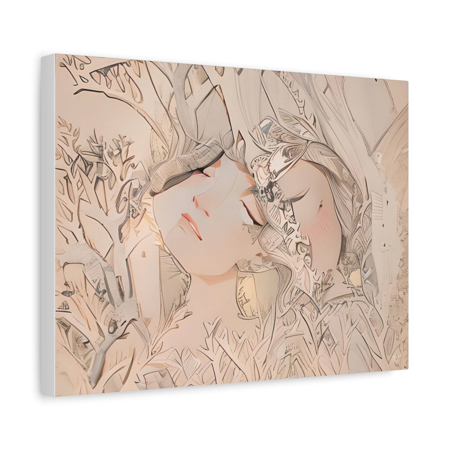 Canvas Gallery Wraps Wall Art A Part of The Earth by Its A Art Vibe