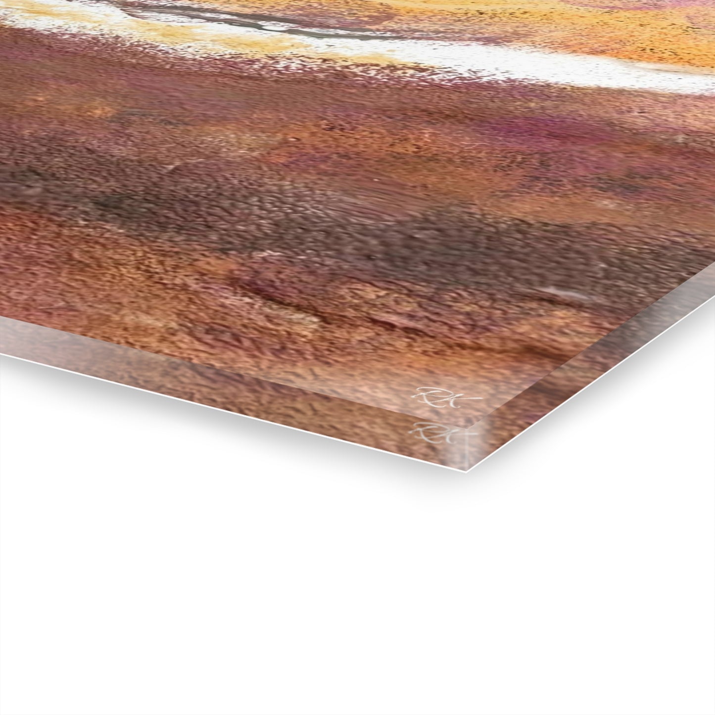 Acrylic Print Rustic Fire by Its A Art Vibe