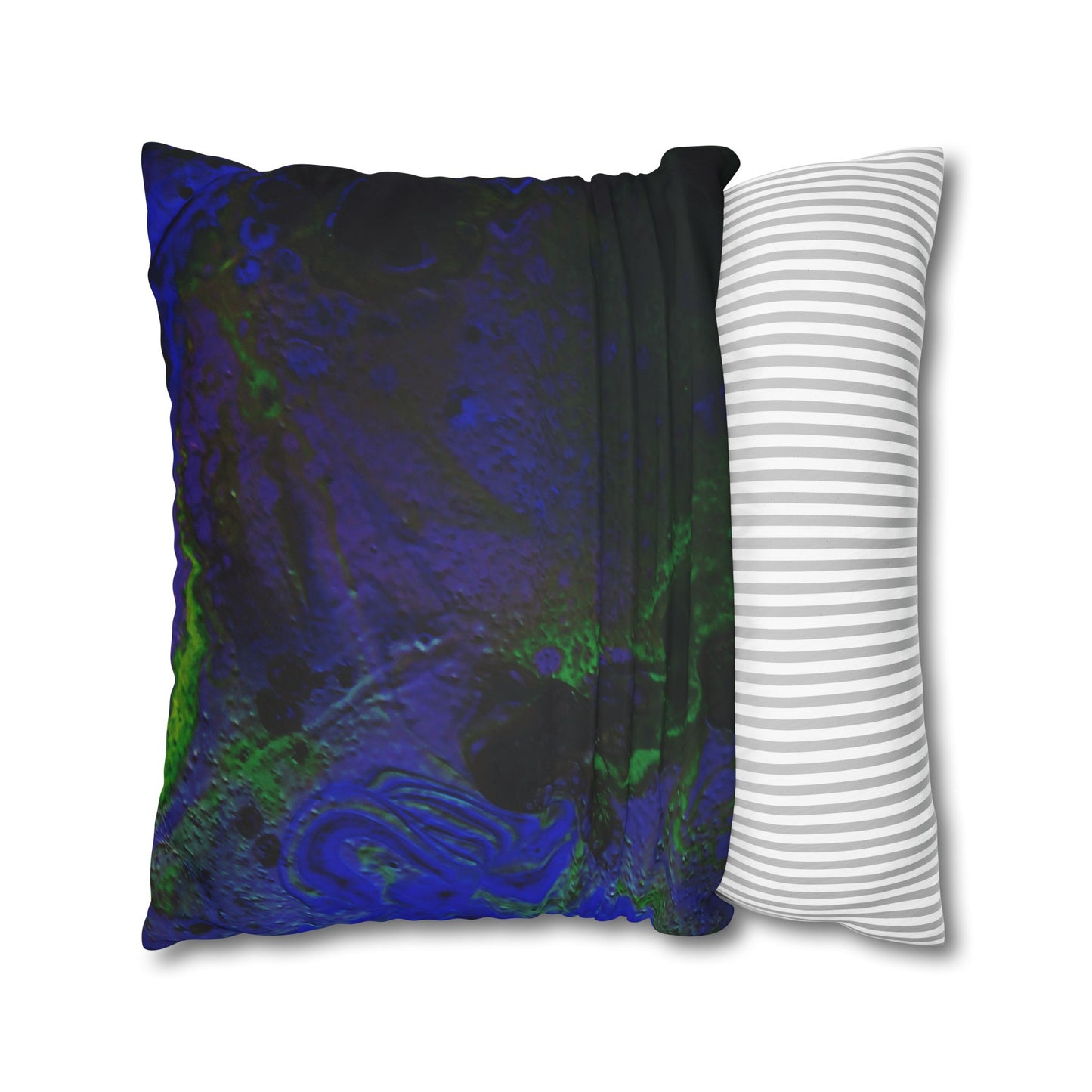 Faux Suede Pillow Designed by Its A Art Vibe #12