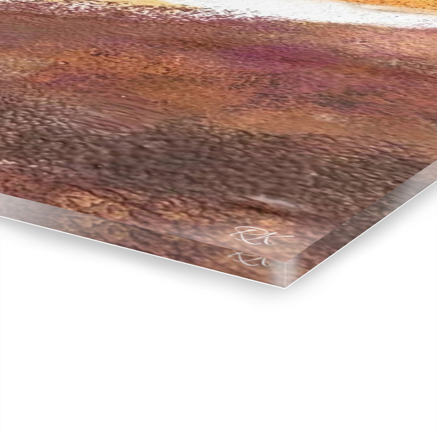 Acrylic Print Rustic Fire by Its A Art Vibe