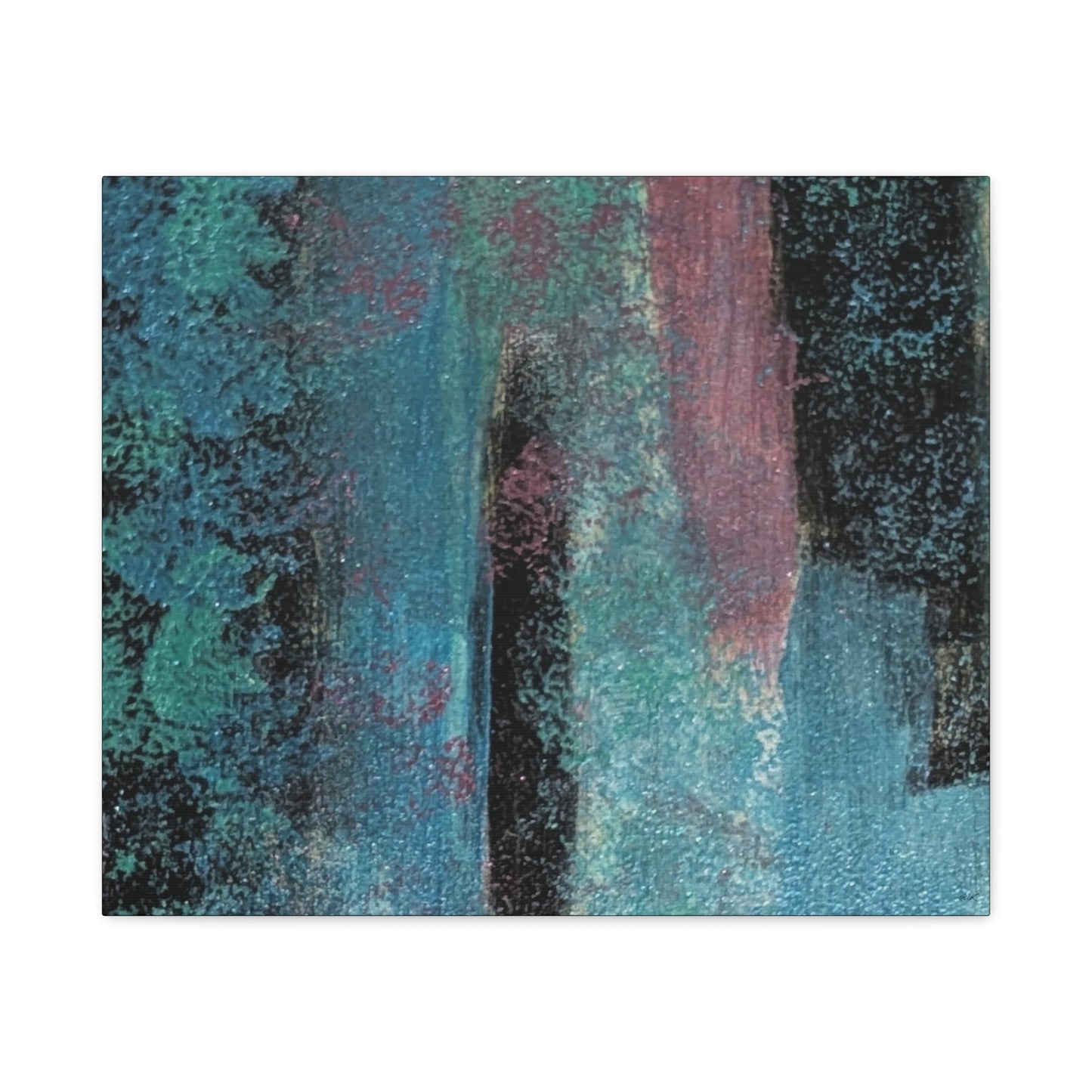 Canvas Gallery Wraps Rustic Blue Breeze by Its A Art Vibe 2 of 2 Matte Canvas, Stretched, 1.25"