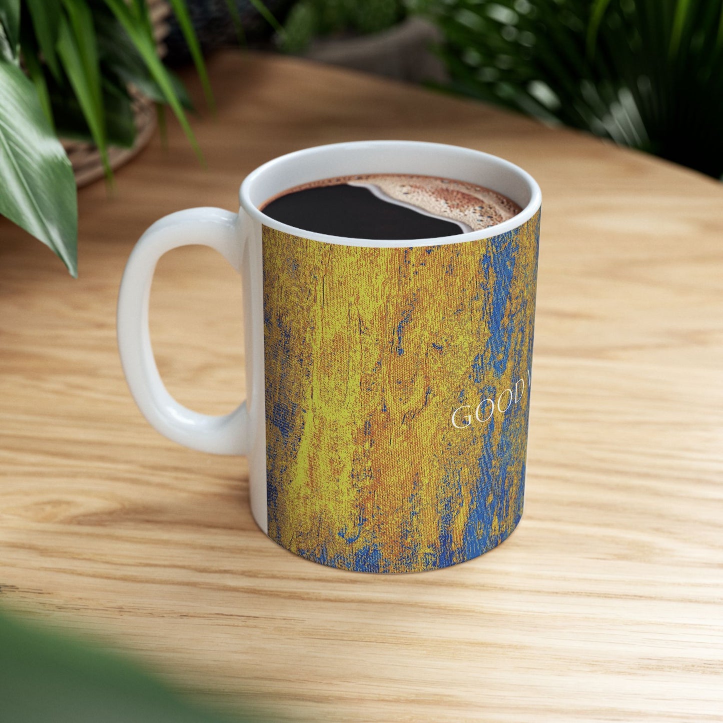 Ceramic Mug - Lovely Cup of Tea Printed Cup Design by Its A Art Vibe Good Vibes Only