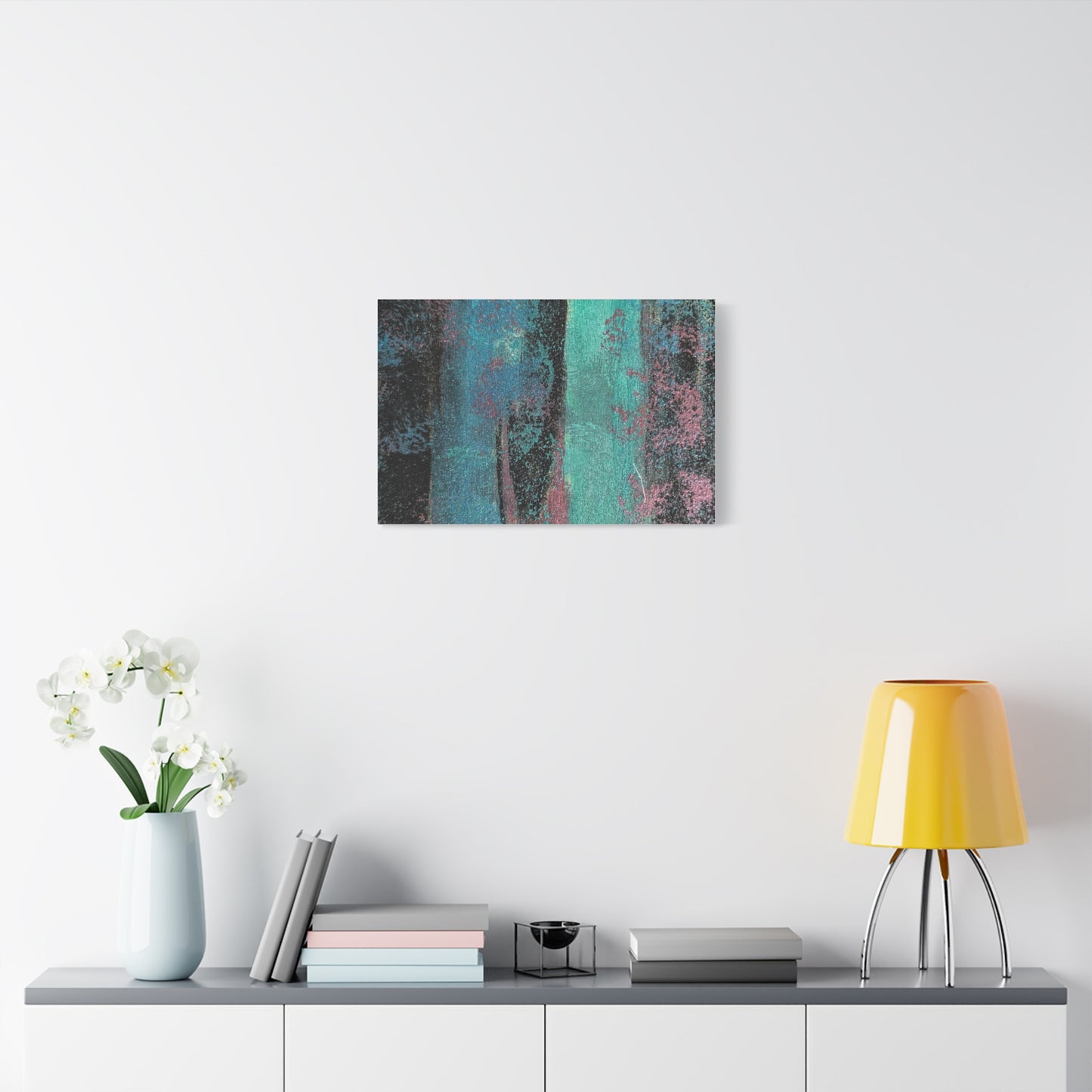 Canvas Gallery Wraps Rustic Blue Breeze by Its A Art Vibe 1 of 2