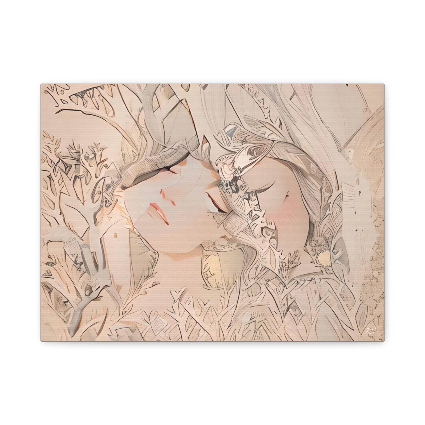 Canvas Gallery Wraps Wall Art A Part of The Earth by Its A Art Vibe