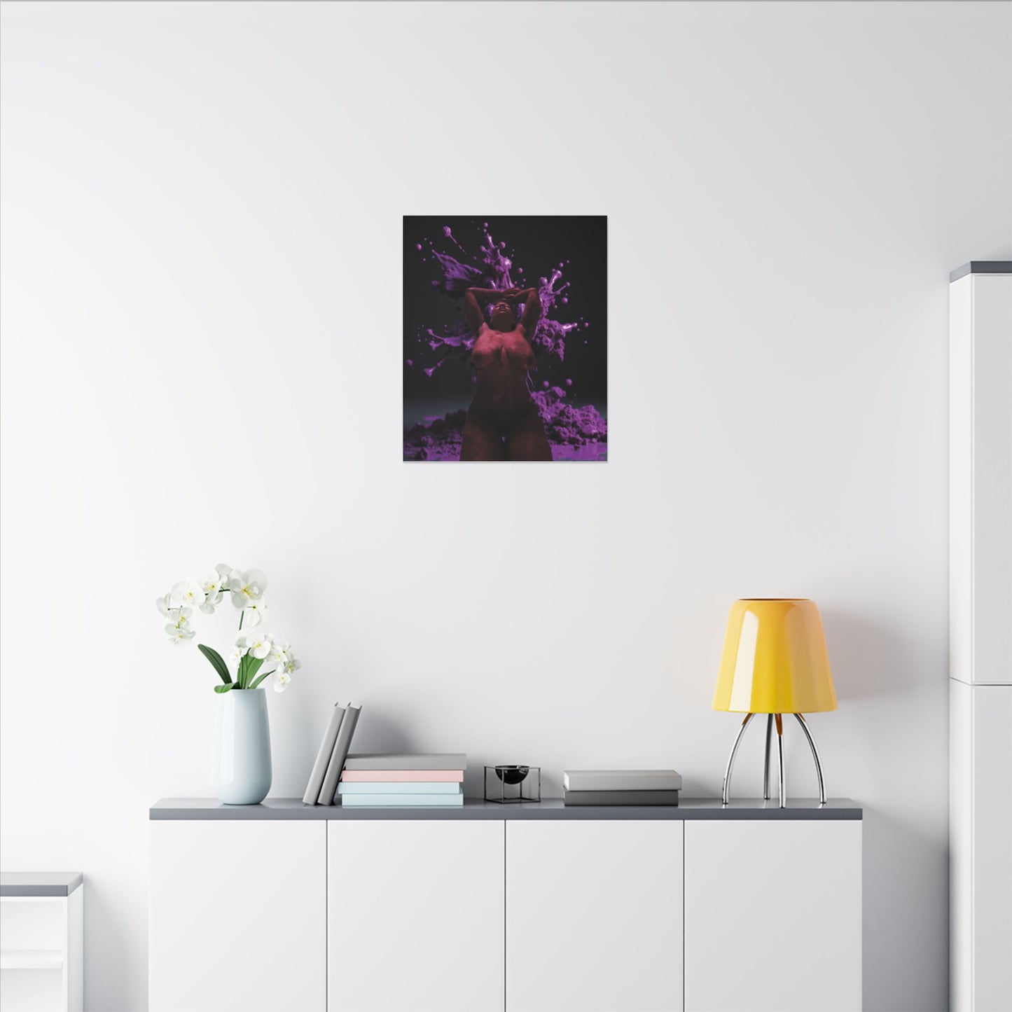 Canvas Wall Art - For She is Up Even When She is Down
