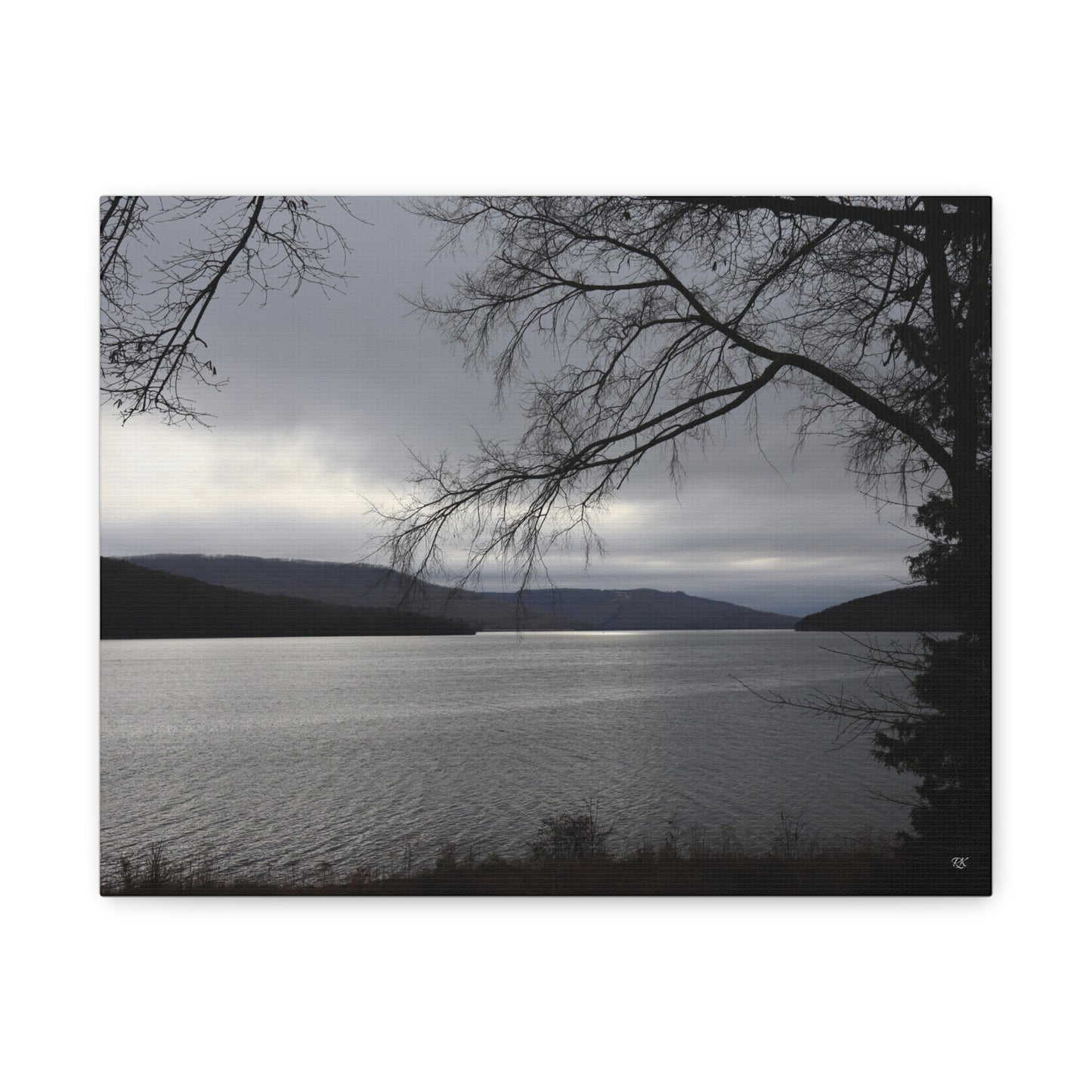 Tranquil Landscape Canvas Art - Stretched Matte Wall Décor