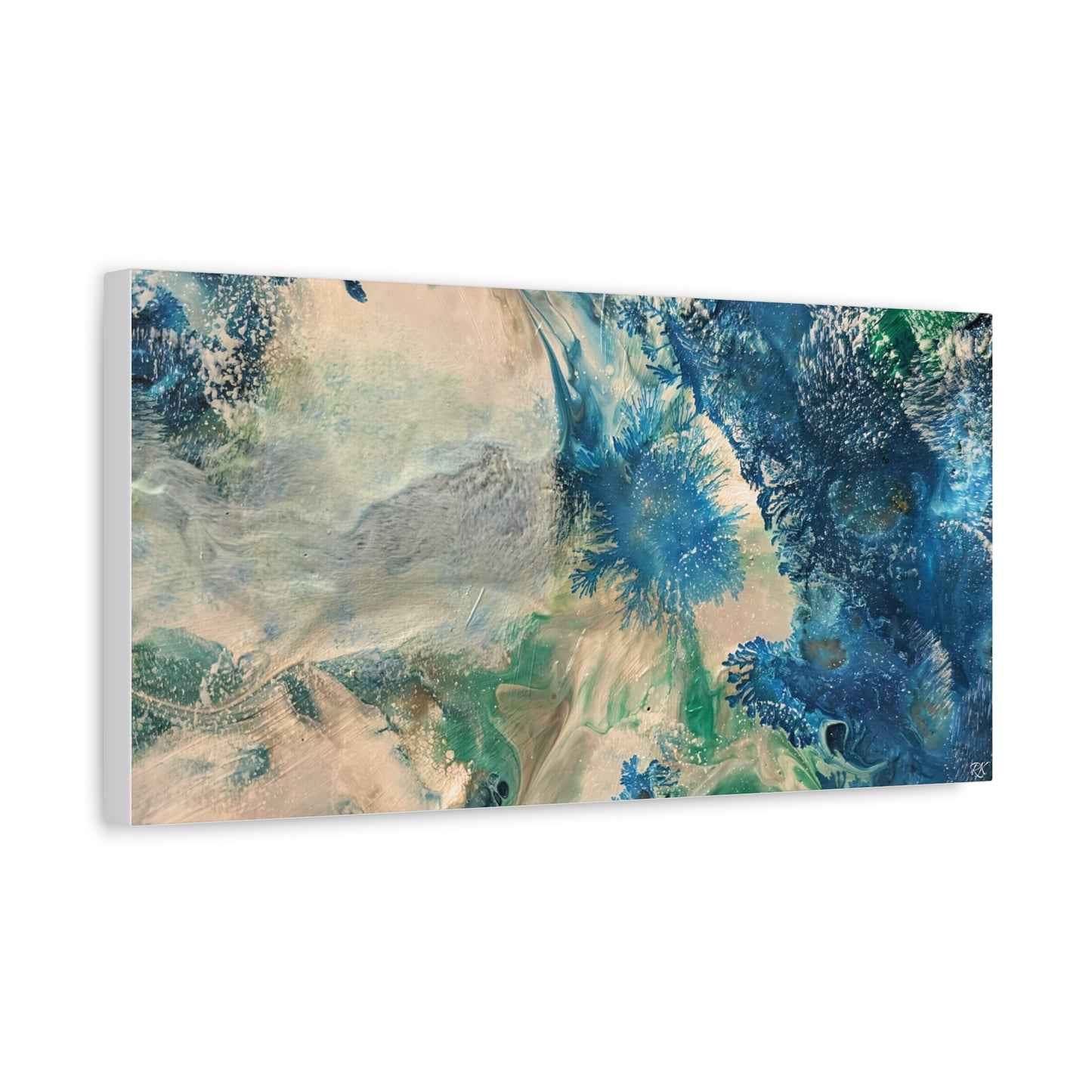 Canvas Print - Show Me Ocean Blue by Its A Art Vibe