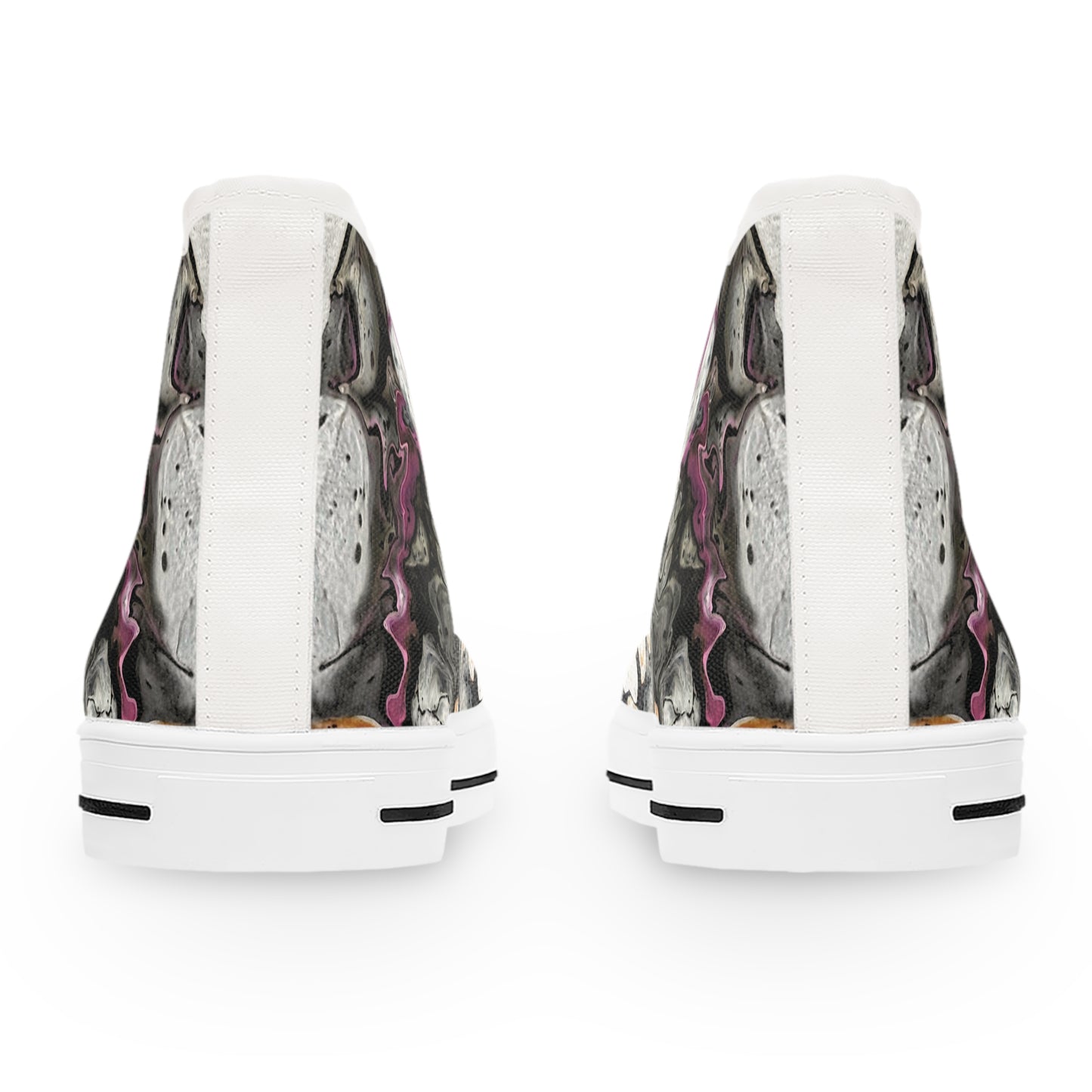 Women's High-Top Sneakers Punked by Its A Art Vibe