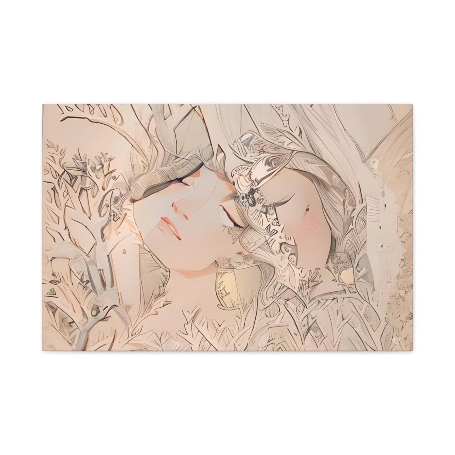 Canvas Gallery Wraps Wall Art A Part of The Earth by Its A Art Vibe