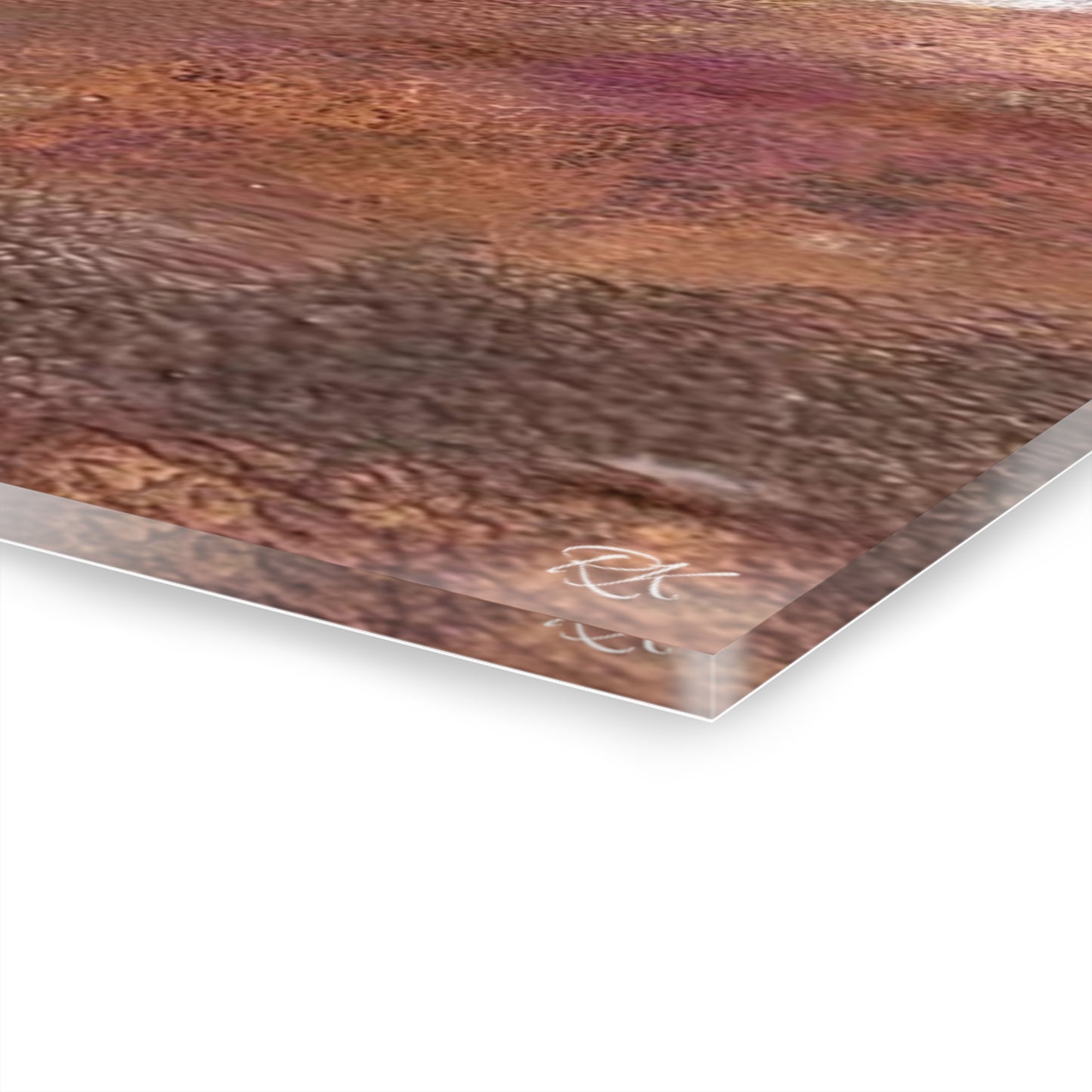 Acrylic Print Rustic Fire by Its A Art Vibe