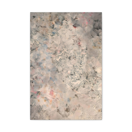 Stretched Canvas Wall Art, Abstract Artwork, Modern Home Décor, Elegant Living Room Accent, Gifts for Art Lovers