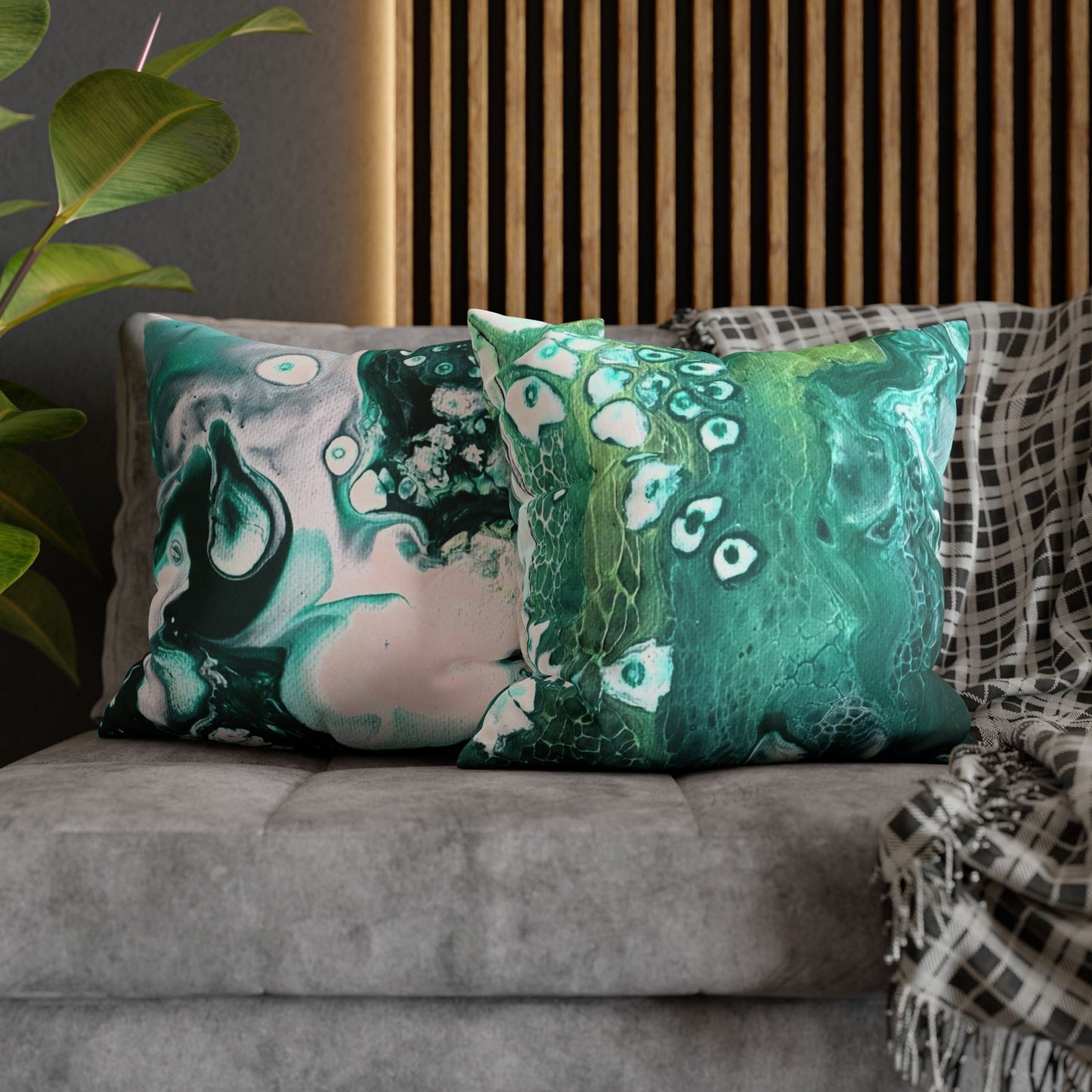Faux Suede Pillow Designed by Its A Art Vibe #21