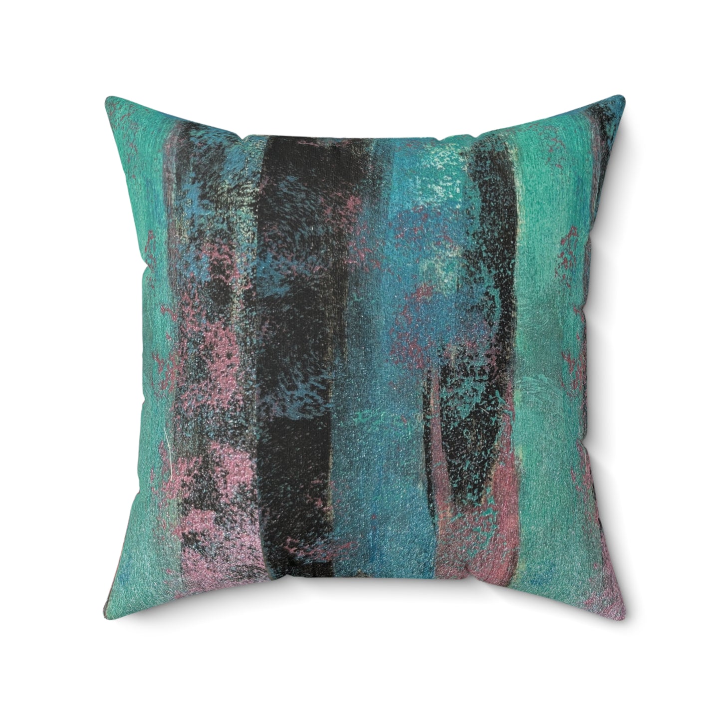 Faux Suede Pillow Designed by Its A Art Vibe #1