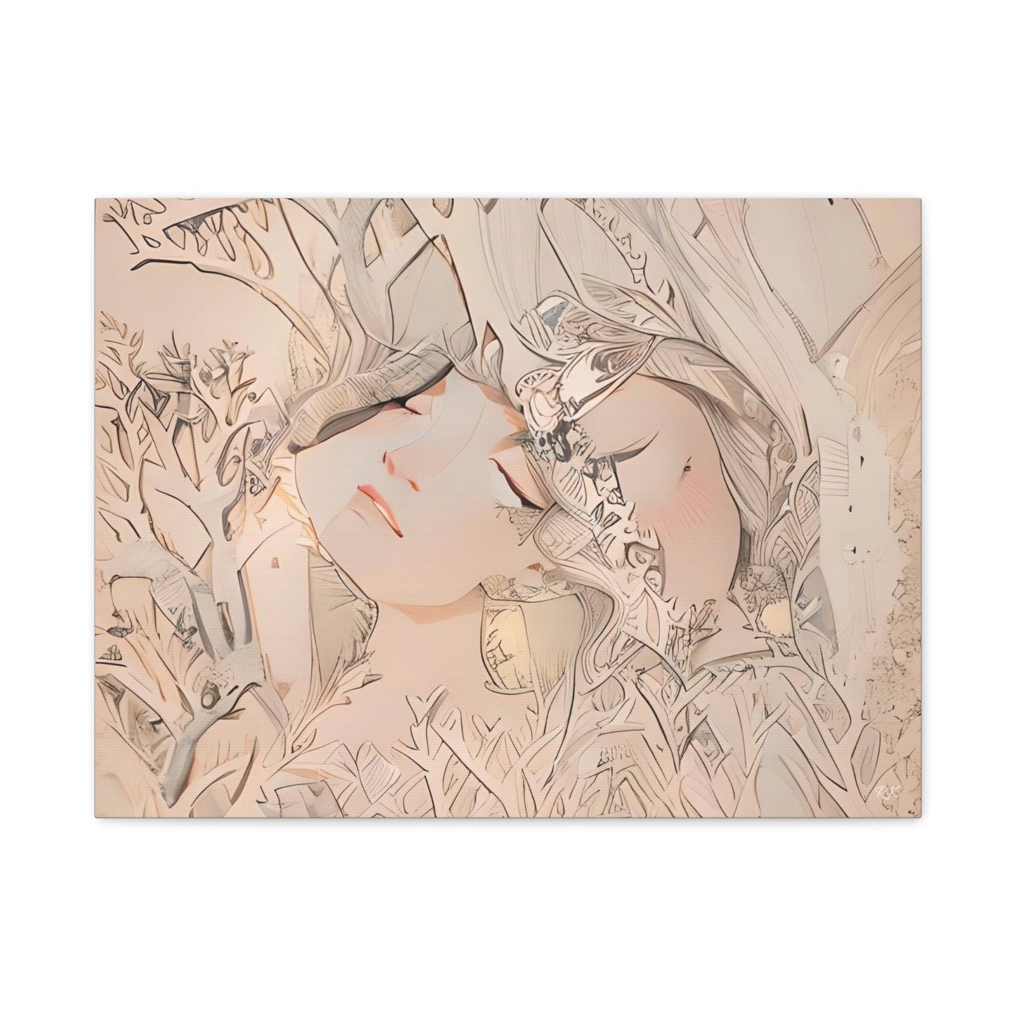 Canvas Gallery Wraps Wall Art A Part of The Earth by Its A Art Vibe