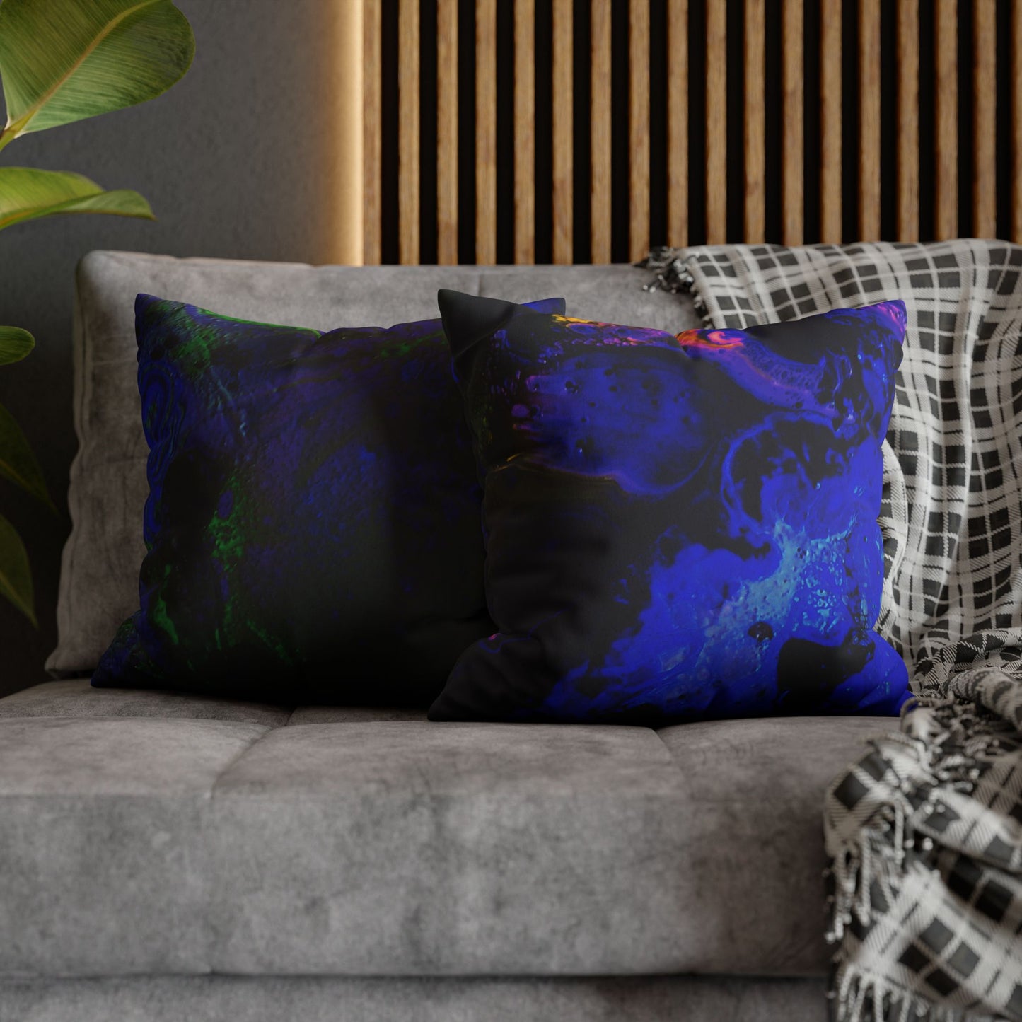 Faux Suede Pillow Designed by Its A Art Vibe #12