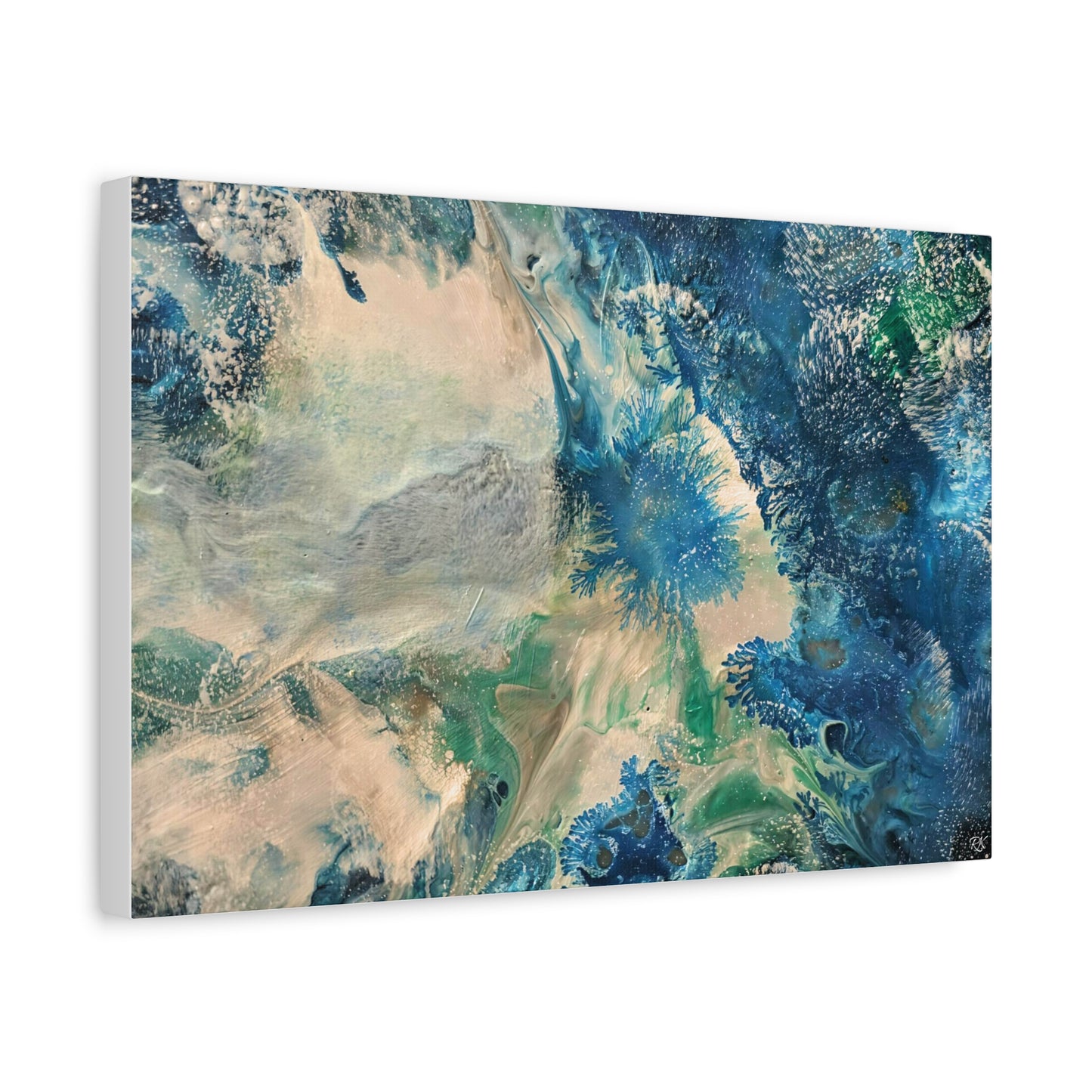 Canvas Print - Show Me Ocean Blue by Its A Art Vibe