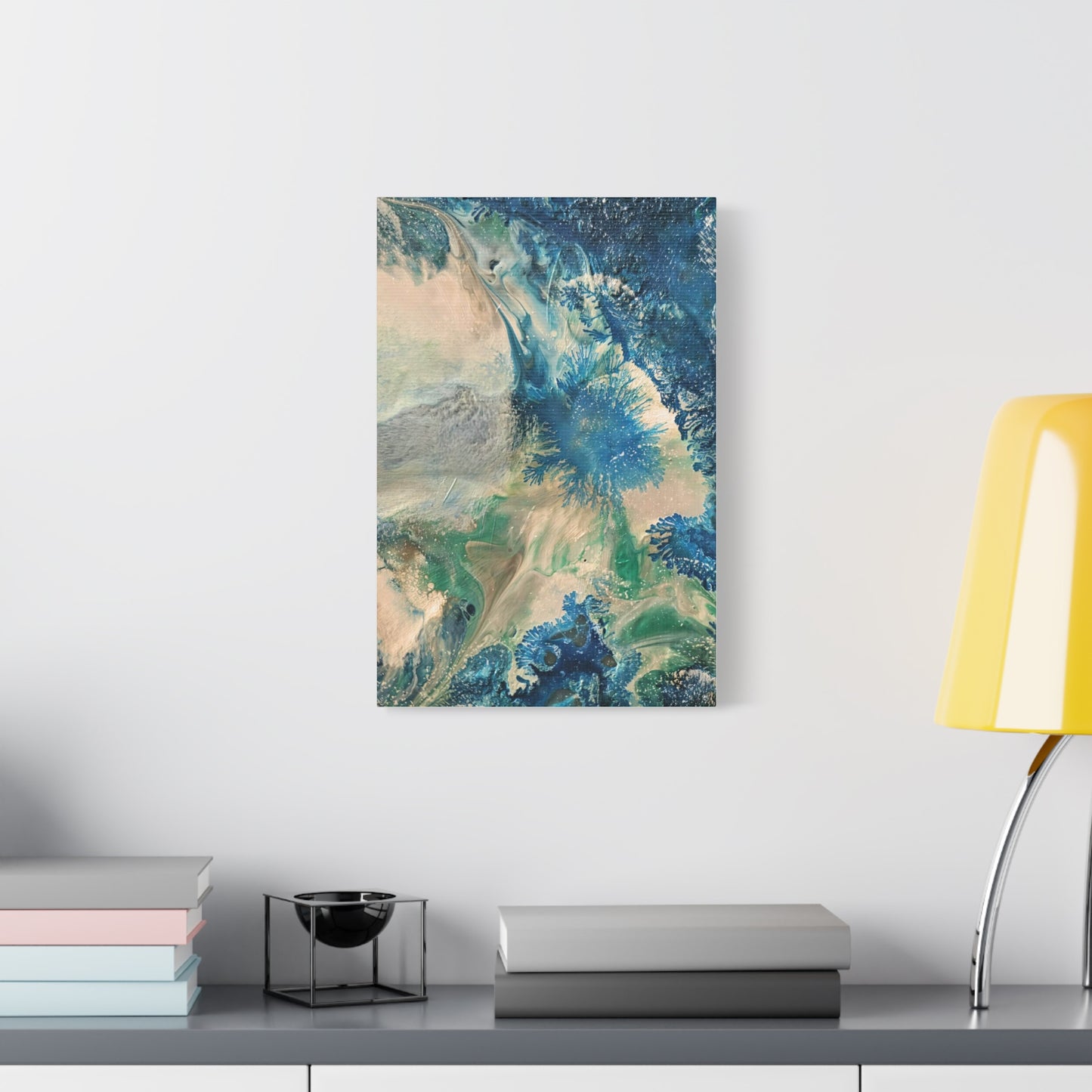 Canvas Print - Show Me Ocean Blue by Its A Art Vibe
