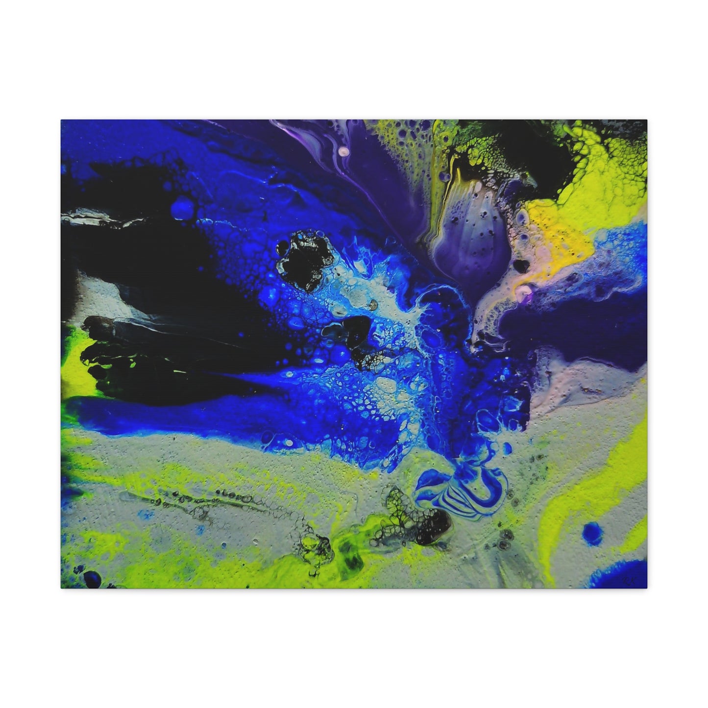 Canvas Gallery Wraps Original The Flow of Color by Its A Art Vibe 3 of 3