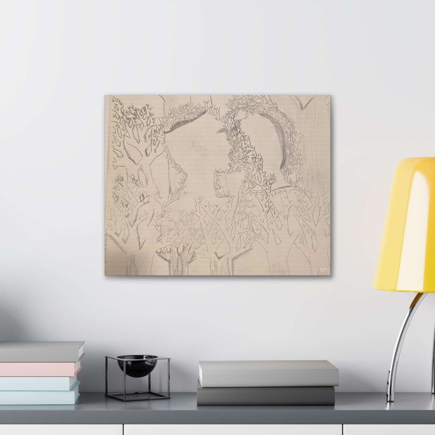 Canvas Gallery Wraps Wall Art Rooted by The Earth by Its A Art Vibe